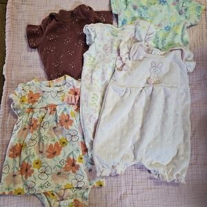 Gerber Brown Baby Onesie